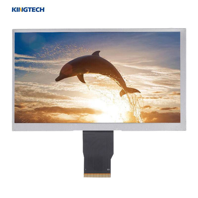 Interface TTL 7 polegadas 1024x600 All View Angle Display LCD