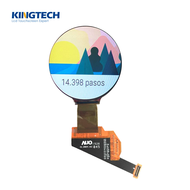 Tela fina super redonda de 1,39 polegadas 400 Amoled com tela de toque e placa Mipi para HDMI