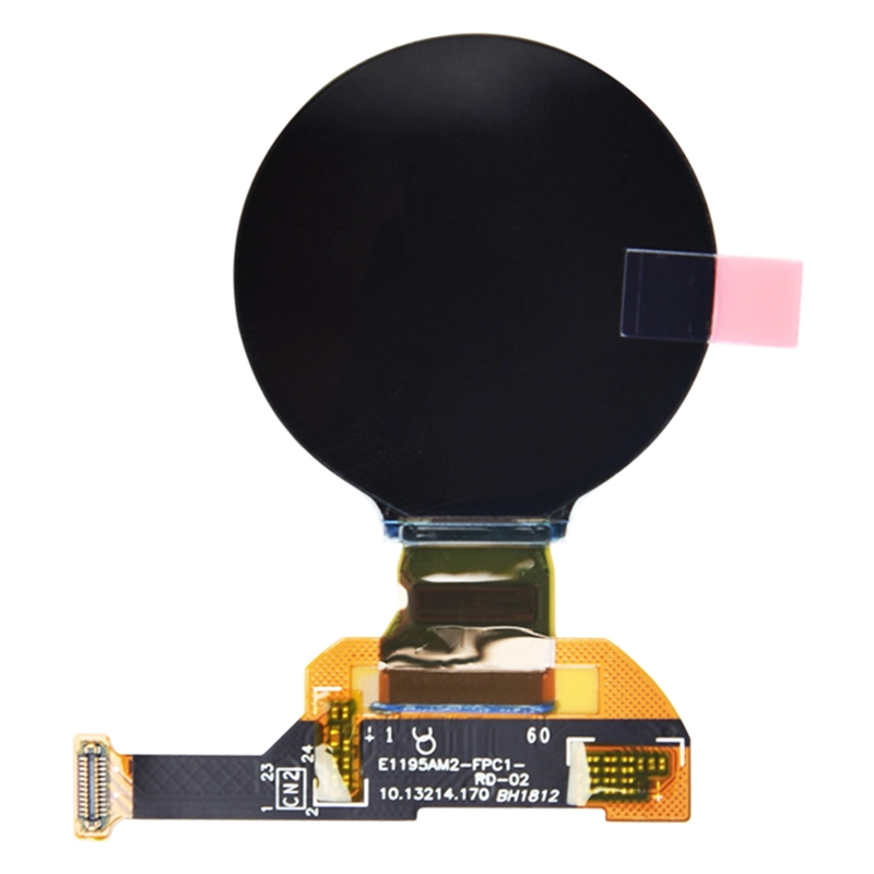 1,2 polegadas 390x390 MIPI /SPI toda a cor do ângulo de visão AMOLED