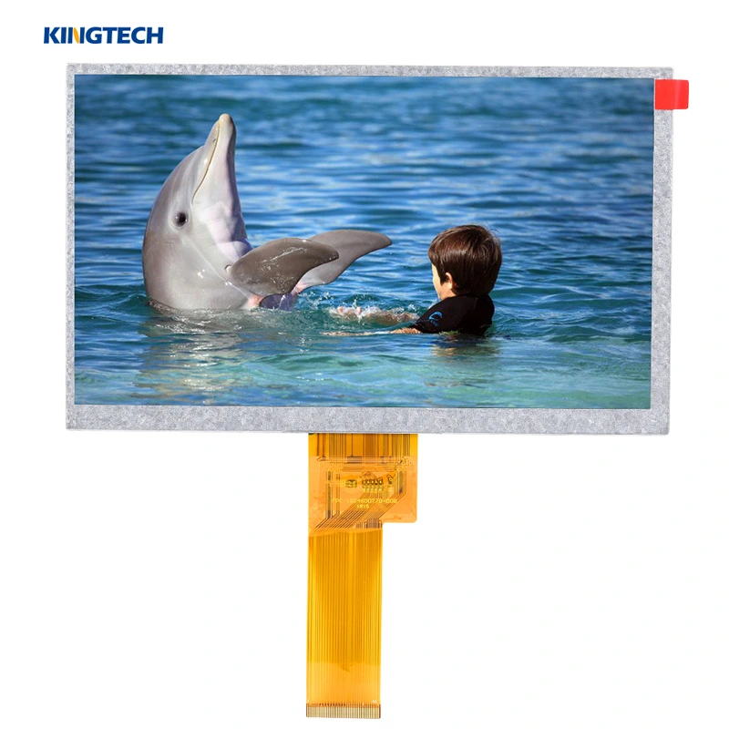 Interface LVDS 7 polegadas 1024x600 resolução LCD Display